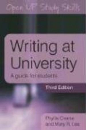 Writing at University: A Guide for Students | 3:e upplagan