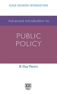 Advanced Introduction to Public Policy | 1:a upplagan