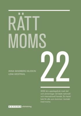 Rätt Moms 2022 | 0:e upplagan