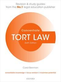 Tort Law Concentrate | 0:e upplagan