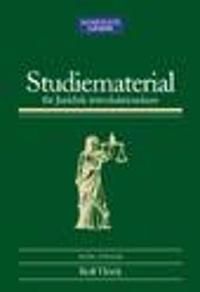Studiematerial för juridisk introduktionskurs | 7:e upplagan