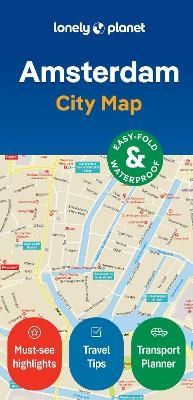 Lonely Planet Amsterdam City Map