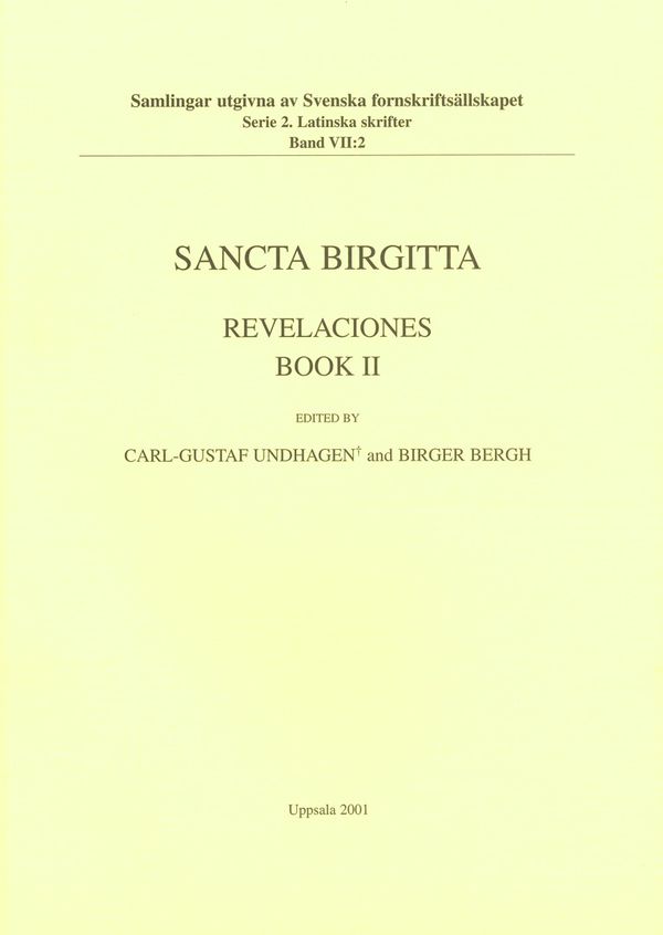 Sancta Birgitta: Revelaciones. Book 2 | 0:e upplagan