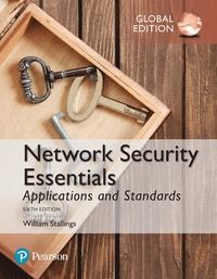 Network Security Essentials: Applications and Standards, Global Edition | 6:e upplagan
