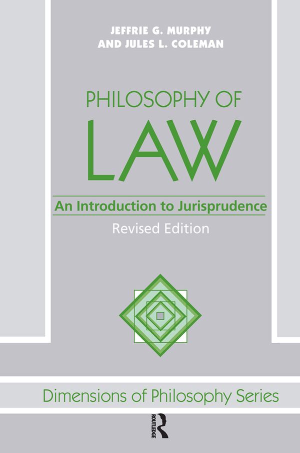 Philosophy Of Law | 1:a upplagan