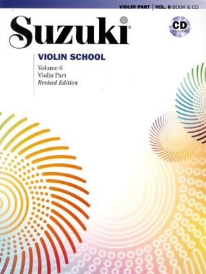 Suzuki violin  6 Bok-CD Kombo