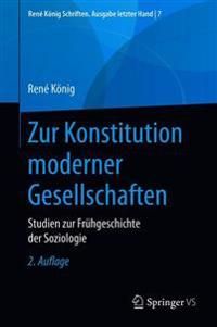 Zur Konstitution moderner Gesellschaften | 2:a upplagan