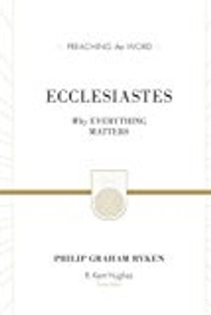 Ecclesiastes - why everything matters