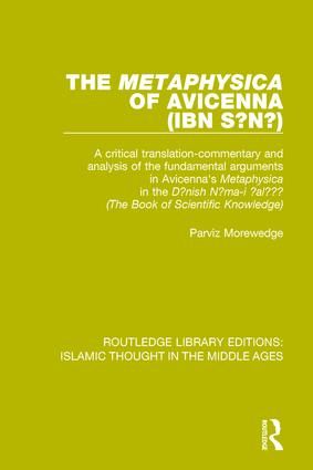 The 'Metaphysica' of Avicenna (Ibn Sina) | 0:e upplagan