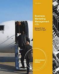 Business Marketing Management int.edition