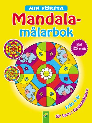 Min första mandala målarbok