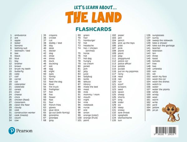 Let's Learn About the Land K2 Flashcards | 0:e upplagan