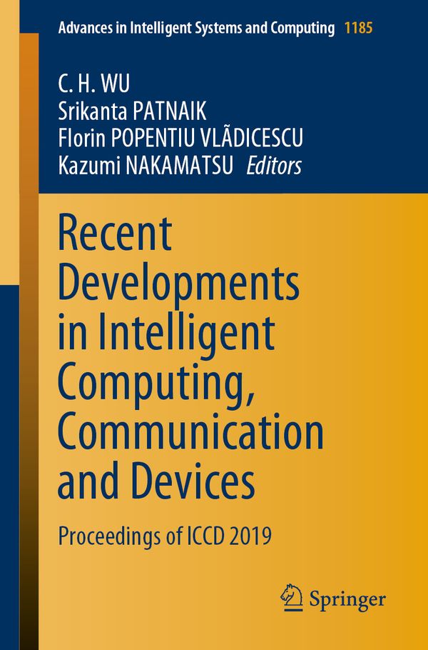 Recent Developments in Intelligent Computing, Communication and Devices | 1:a upplagan