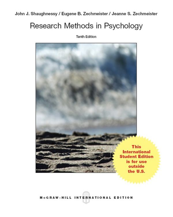 Research Methods in Psychology (Int'l Ed) | 10:e upplagan