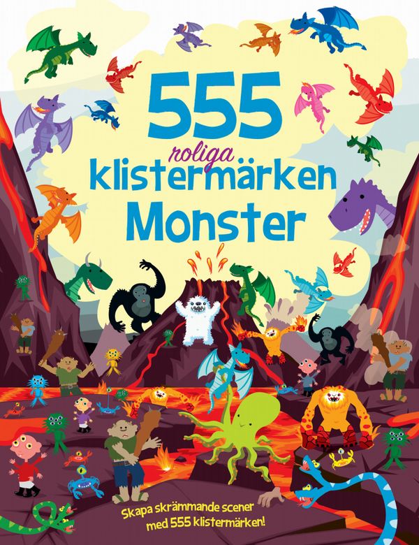 555 roliga klistermärken - Monster [nyutgåva] | 0:e upplagan