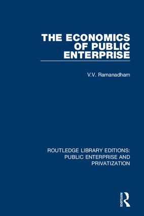 The Economics of Public Enterprise | 1:a upplagan