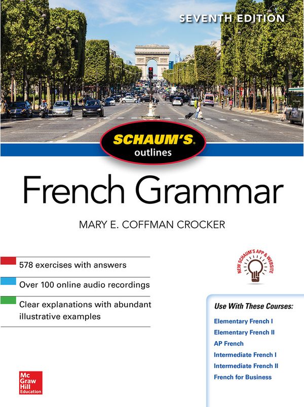 Schaum's Outline of French Grammar, Seventh Edition | 0:e upplagan