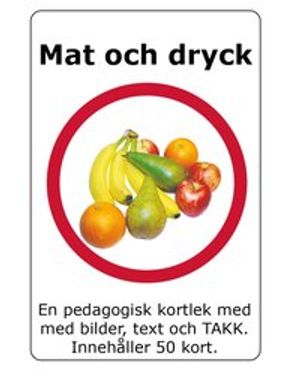 Kortlek Mat & dryck med TAKK