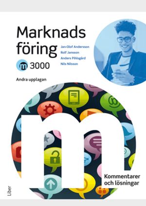 M3000 Marknadsföring Kommentarer och lösningar |  2:e upplagan