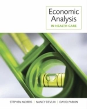 Economic Analysis in Health Care | 1:a upplagan