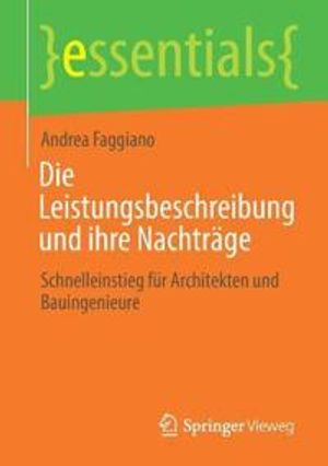 Die Leistungsbeschreibung und ihre Nachträge | 1:a upplagan