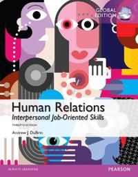 Human Relations: Interpersonal Job-Oriented Skills, Global Edition | 12:e upplagan