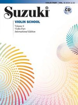 Suzuki violin 6 Bok-CD Kombo