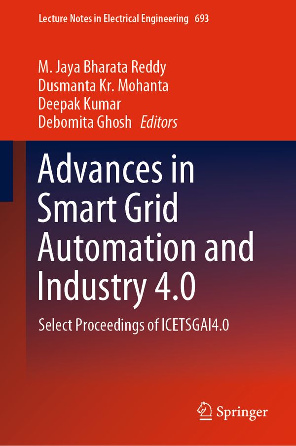 Advances in Smart Grid Automation and Industry 4.0 | 1:a upplagan