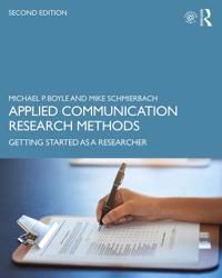 Applied Communication Research Methods