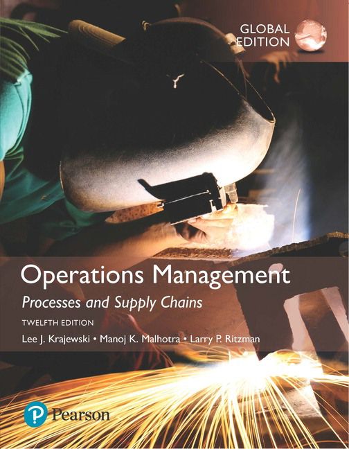 Operations Management: Processes and Supply Chains, Global Edition | 12:e upplagan