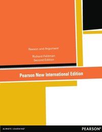 Reason and Argument: Pearson New International Edition | 0:e upplagan