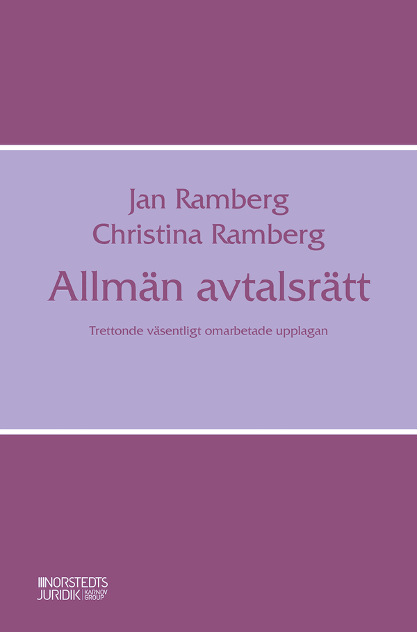 Allmän avtalsrätt | 13:e upplagan