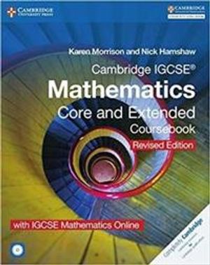 Cambridge IGCSE® Mathematics Core and Extended Coursebook with CD-ROM and IGCSE Mathematics Online Revised Edition