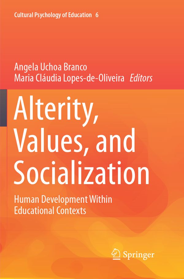 Alterity, Values, and Socialization | 1:a upplagan