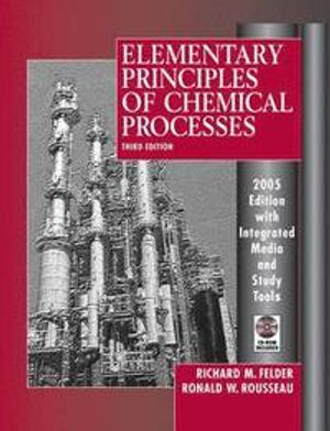 Elementary Principles of Chemical Processes, 3rd Update Edition | 1:a upplagan