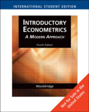 Introductory Econometrics | 4:e upplagan