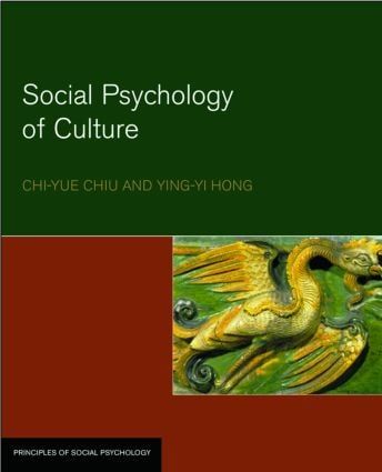 The Social Psychology Of Culture | 1:a upplagan