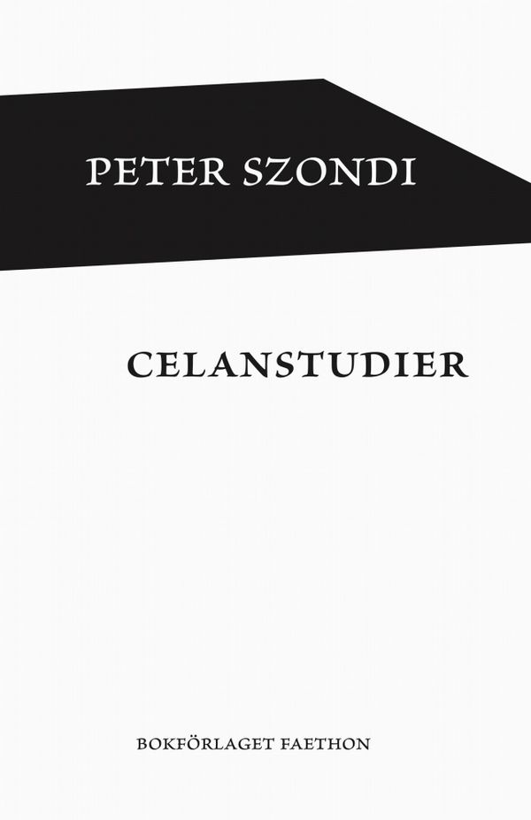 Celanstudier | 1:a upplagan