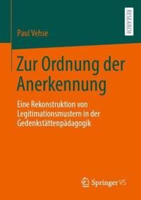 Zur Ordnung der Anerkennung | 1:a upplagan