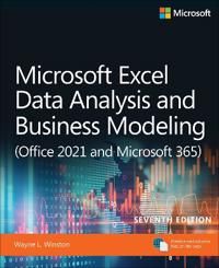 Microsoft Excel Data Analysis and Business Modeling (Office 2021 and Microsoft 365) | 0:e upplagan