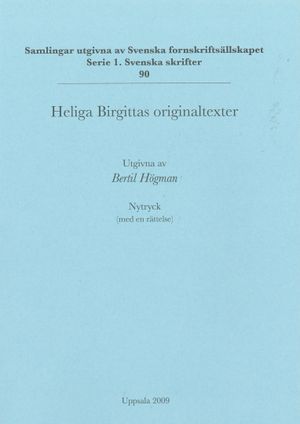 Heliga Birgittas originaltexter