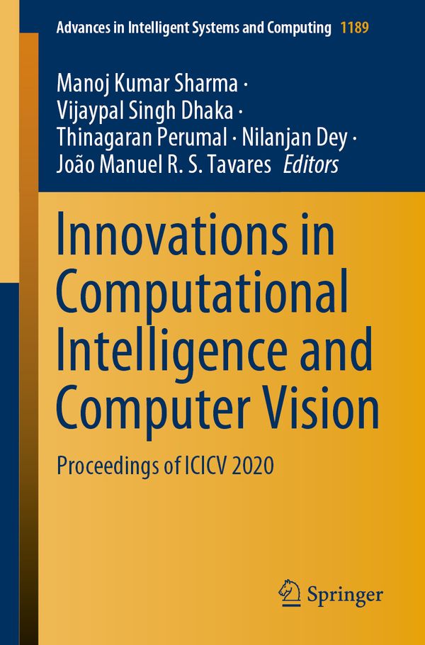 Innovations in Computational Intelligence and Computer Vision | 1:a upplagan