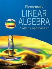 Elementary Linear Algebra | 2:a upplagan