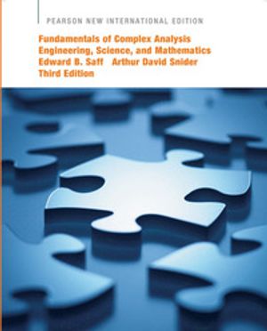 Fundamentals of Complex Analysis with Applications to Engineering, Science, and Mathematics: Pearson New International Edition | 3:e upplagan