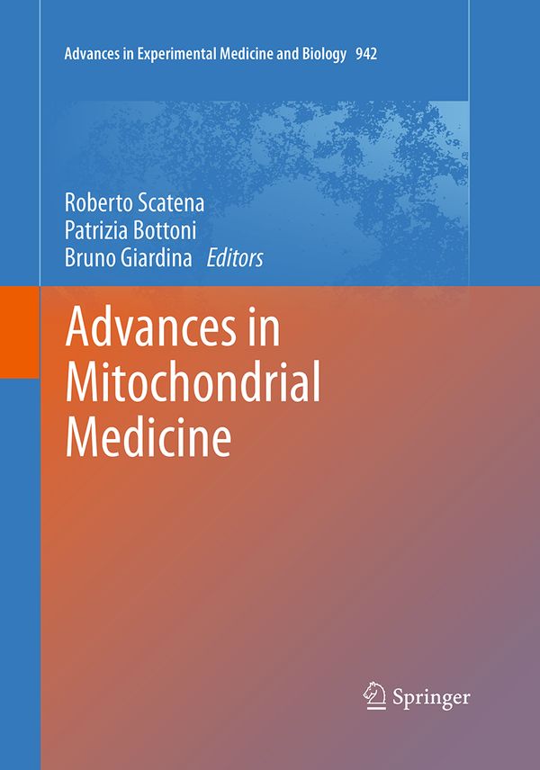 Advances in Mitochondrial Medicine | 1:a upplagan