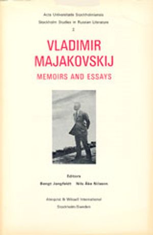 Vladimir Majakovskij Memoirs and essays