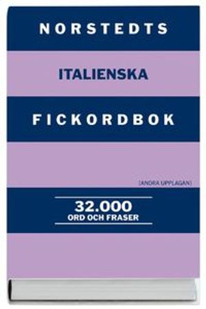 Norstedts italienska fickordbok : italiensk-svensk/svensk-italiensk |  2:e upplagan