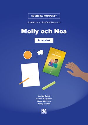 Svenska Komplett – Läsning och läsförståelse åk 1 – Molly och Noa Arbetsbok | 1:a upplagan