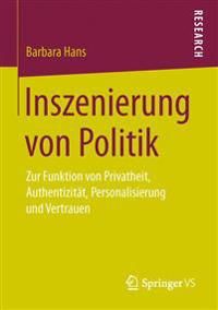 Inszenierung von Politik | 1:a upplagan