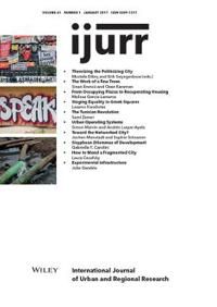 International Journal of Urban and Regional Research, Volume 41 - Issue 1
